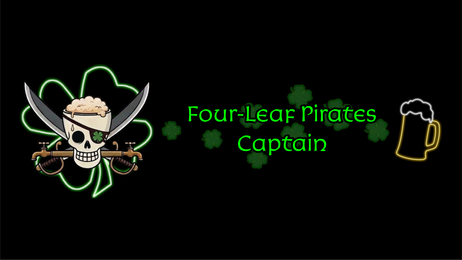 Four-Leaf Pirates Captainのバナー