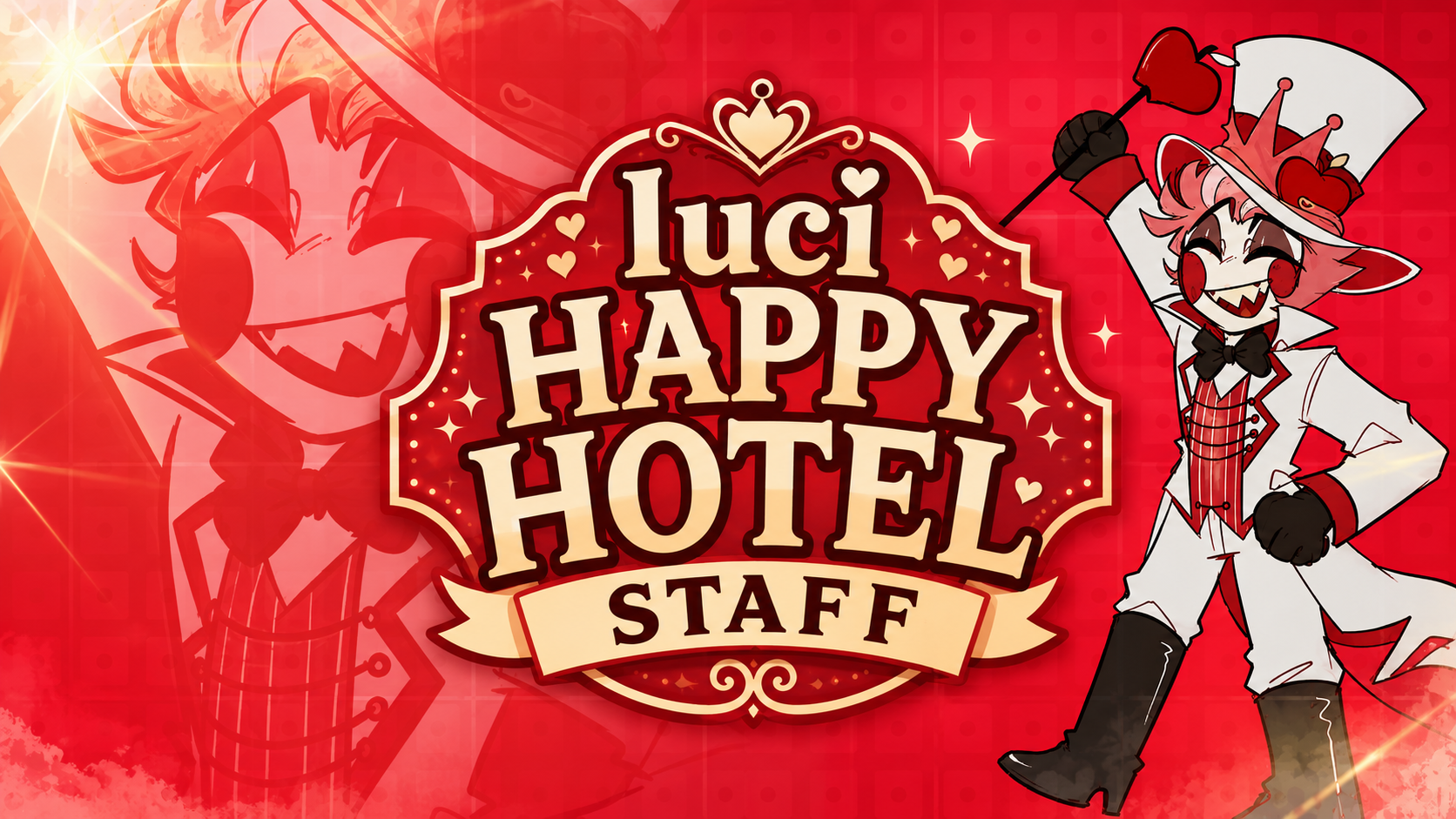Luci happy hotel staffのバナー