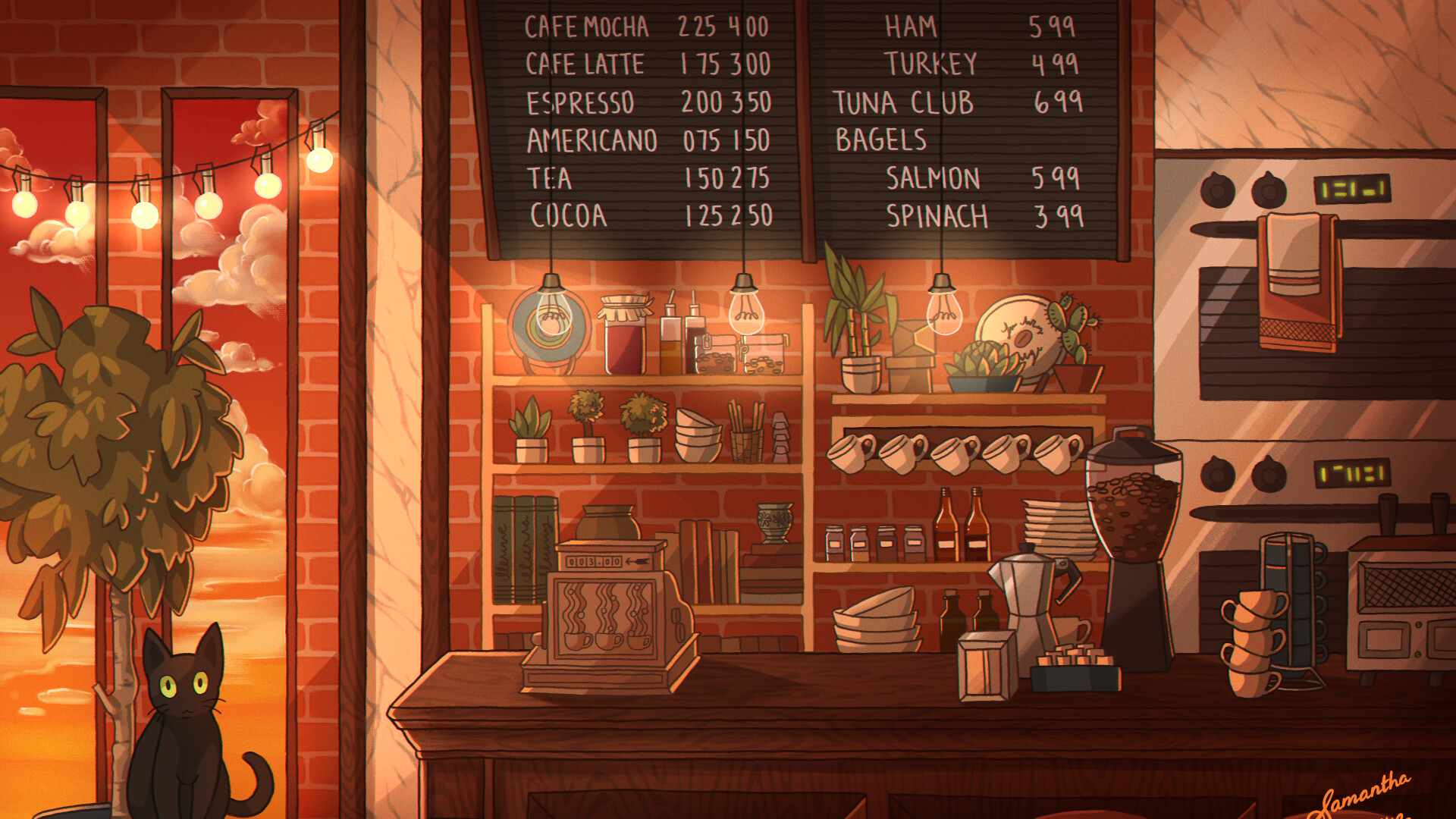 Ghosts In A Cafeのバナー