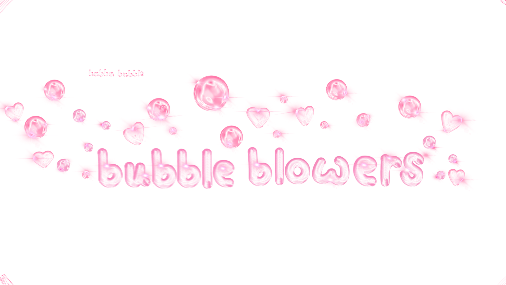 bubble blowersのバナー