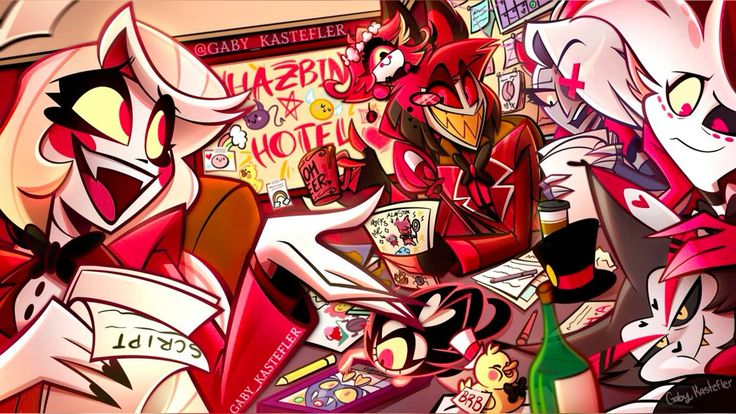 Hazbin hotel fans looking to make friendsのバナー