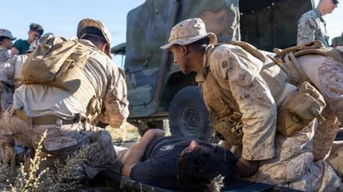 1MEF Battalion Aid Stationのバナー