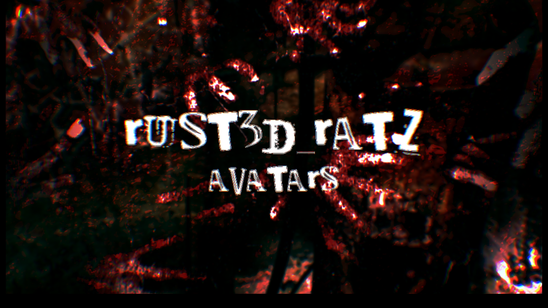 RUЅΤ3D_RAТΖ AVATARSのバナー