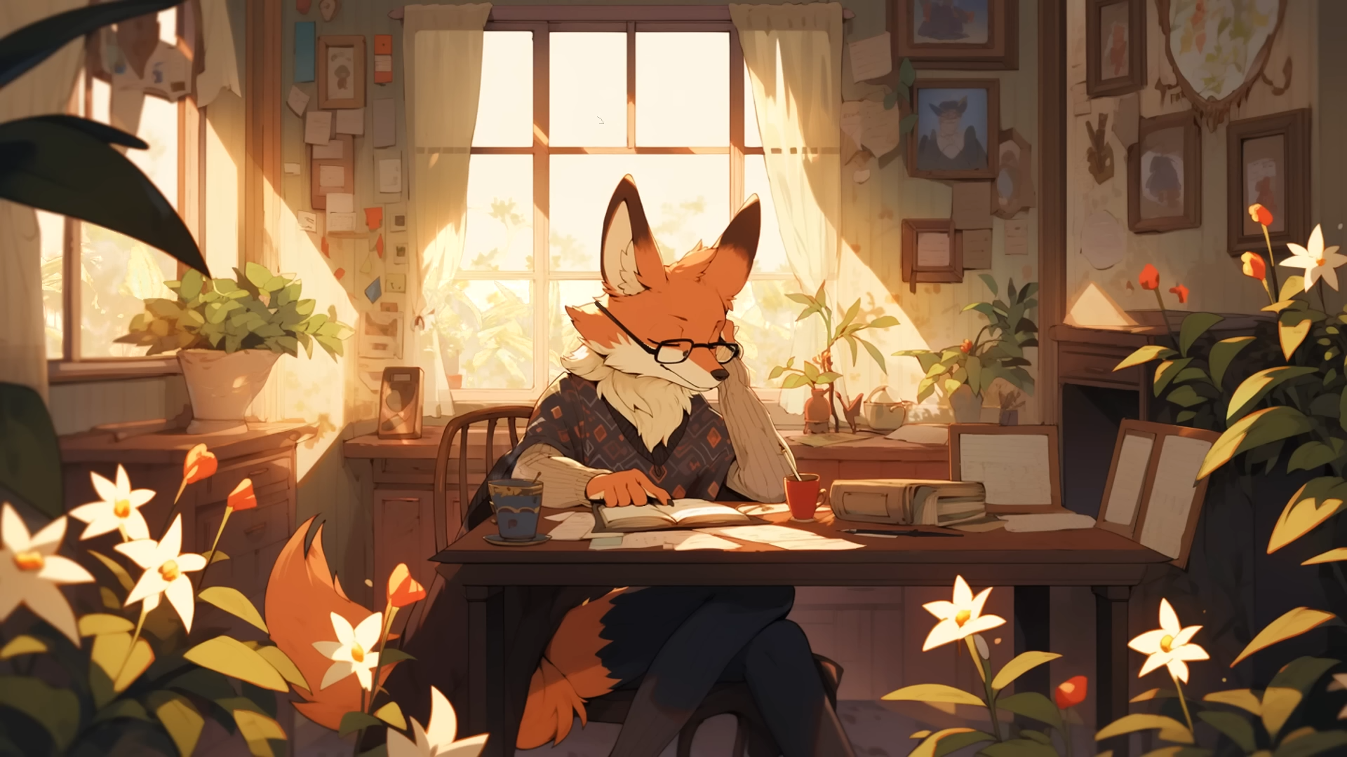 The fox lofiのバナー