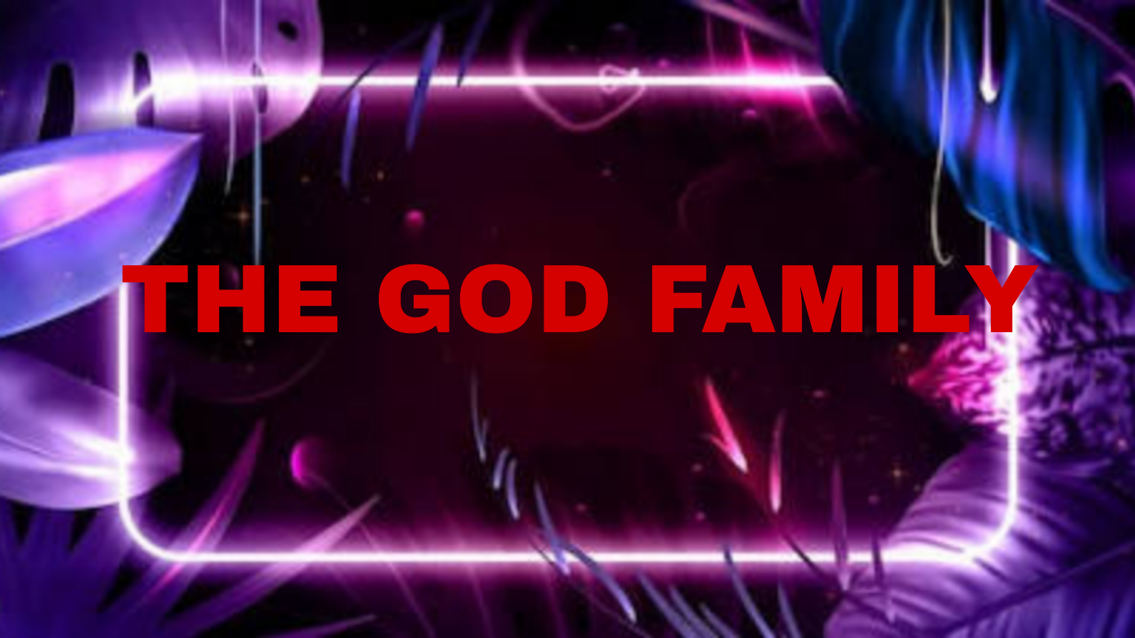 THE GOD FAMILYのバナー