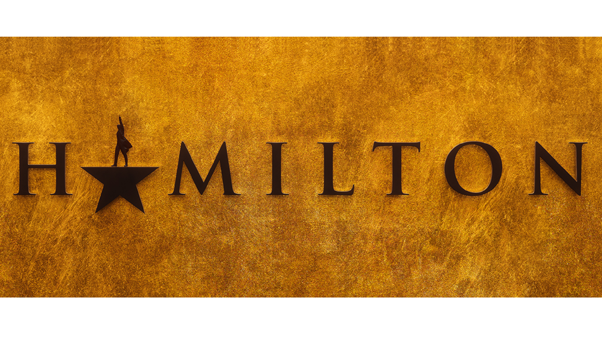 Hamilton The Musicalのバナー