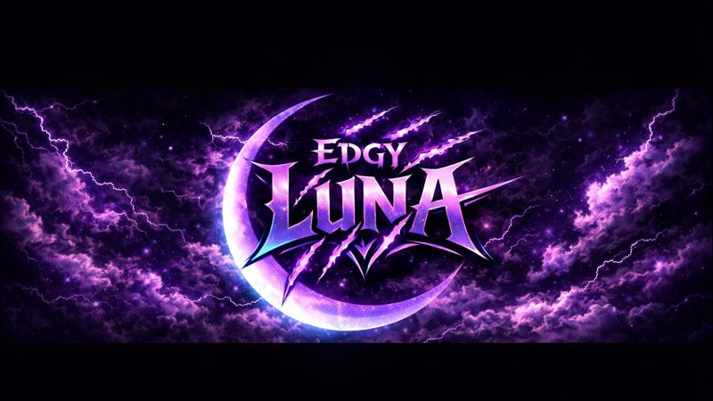 Edgy Luna's Secret Denのバナー