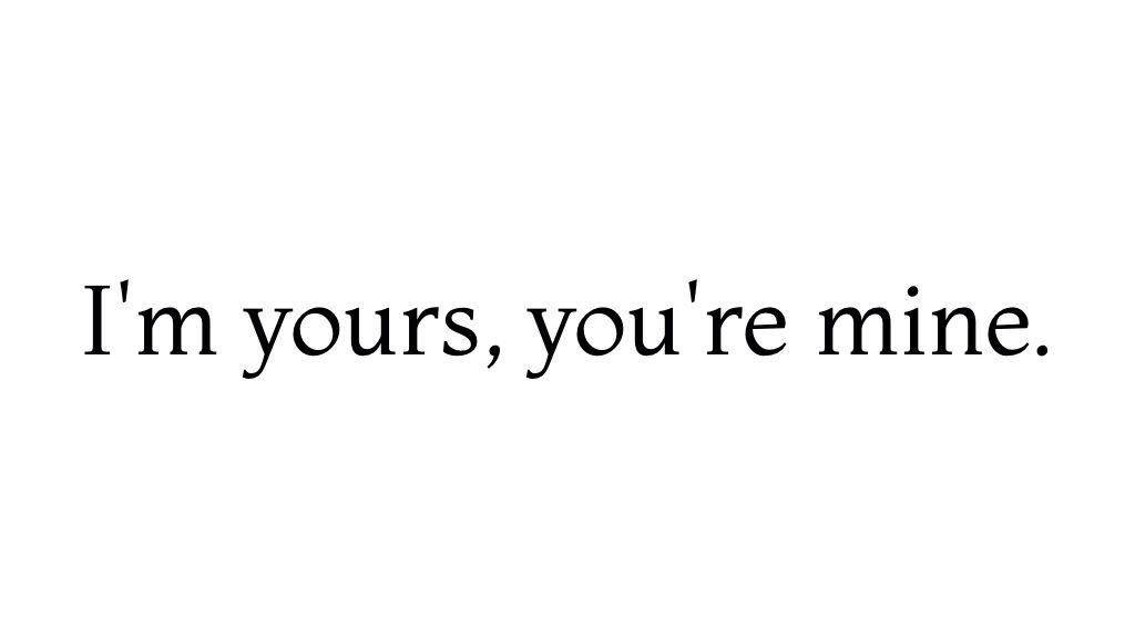 I am theirs and they are mindのバナー