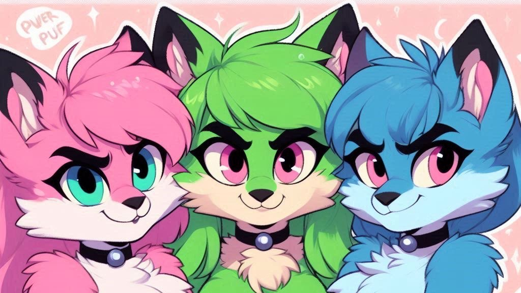 POWERPUFF FURRIESのバナー