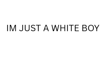 JUSTAWHITEBOYのバナー