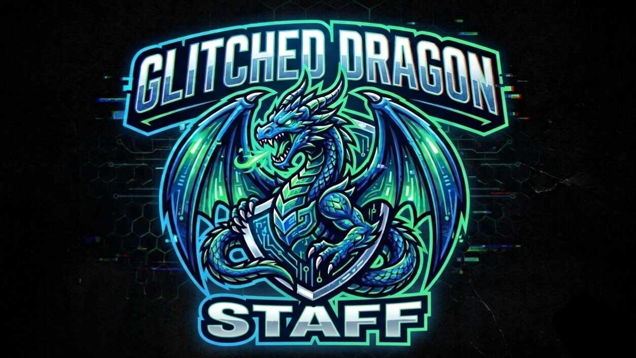 Glitched Dragon Staffのバナー