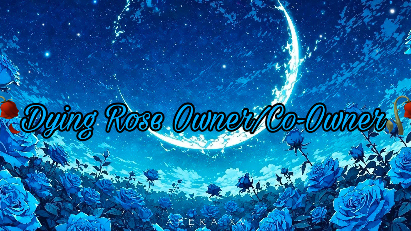 Dying rose ownersのバナー