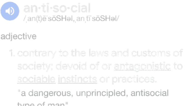 Antisocial Rejectsのバナー