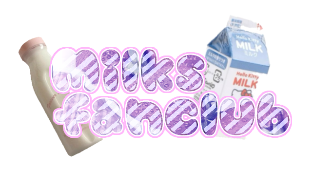 Milks fan clubのバナー