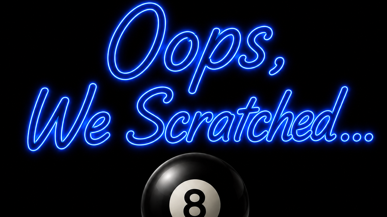 Oops We Scratchedのバナー