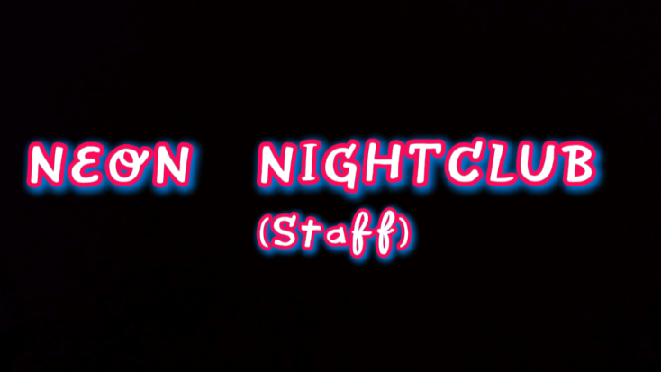 Neon nightclub Staffのバナー