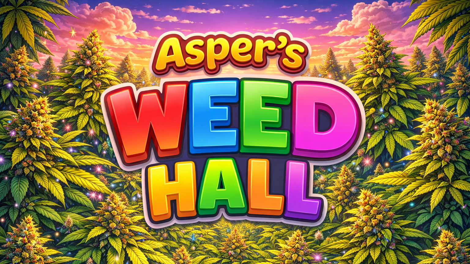 Aspers Weed Hallのバナー