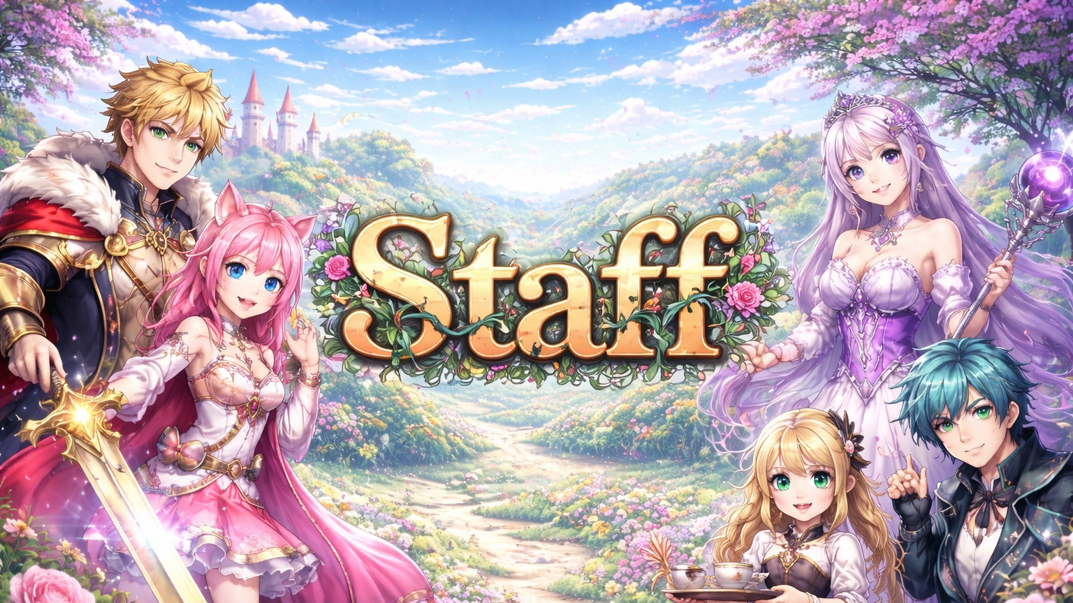 Kings and queens staffのバナー