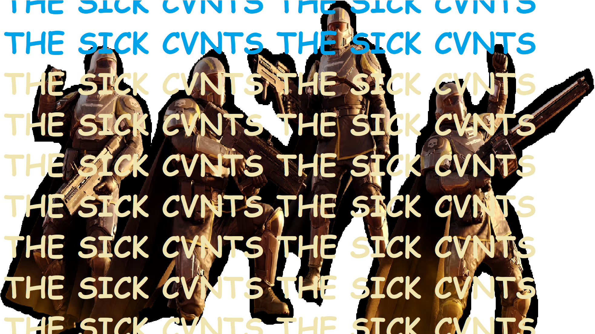 The Sick Cvntsのバナー