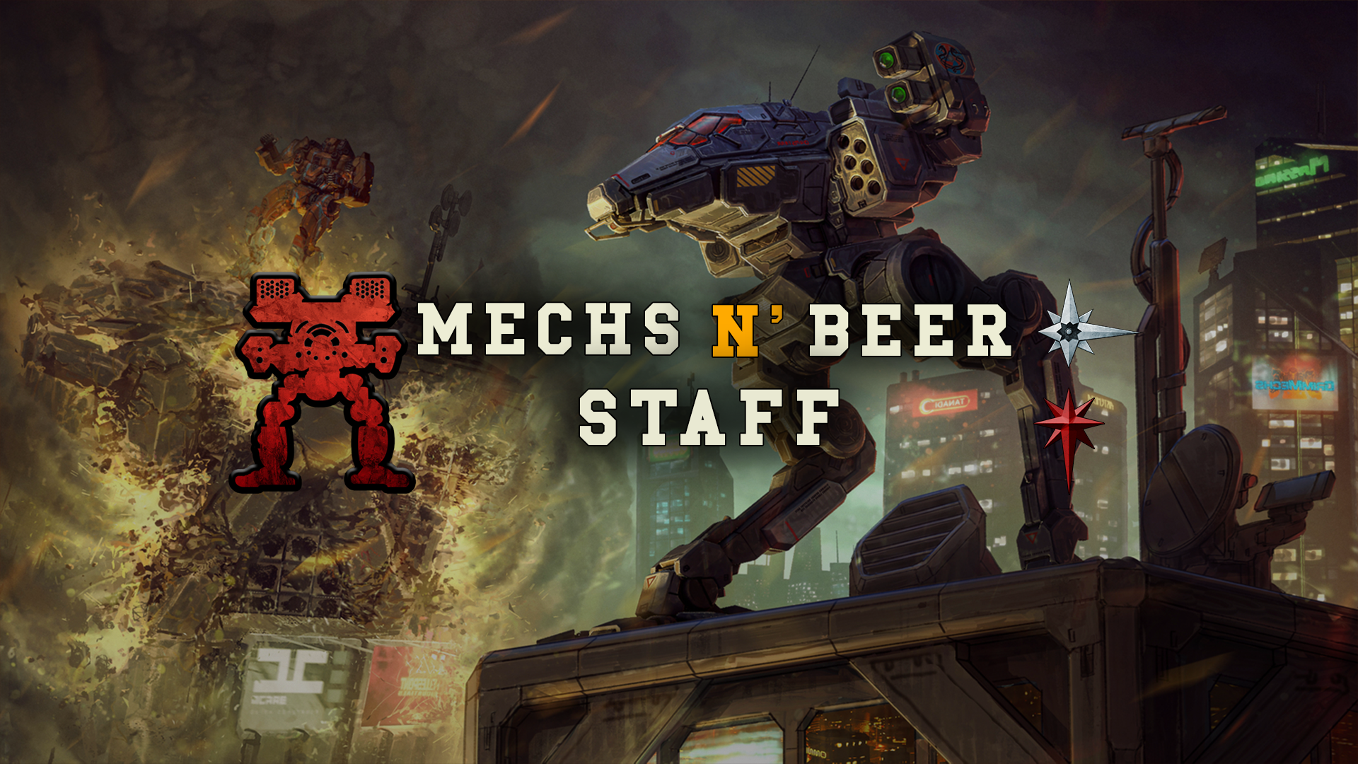 MECHS N' BEER STAFFのバナー