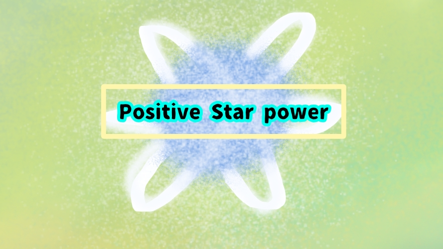 Positve star powerのバナー