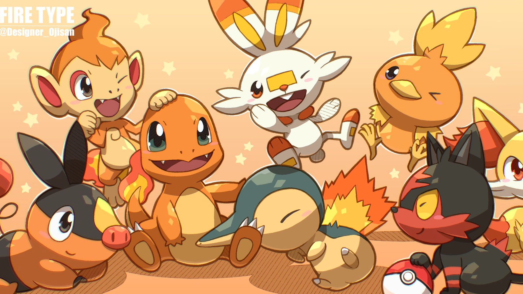 Fire Type Pokemon