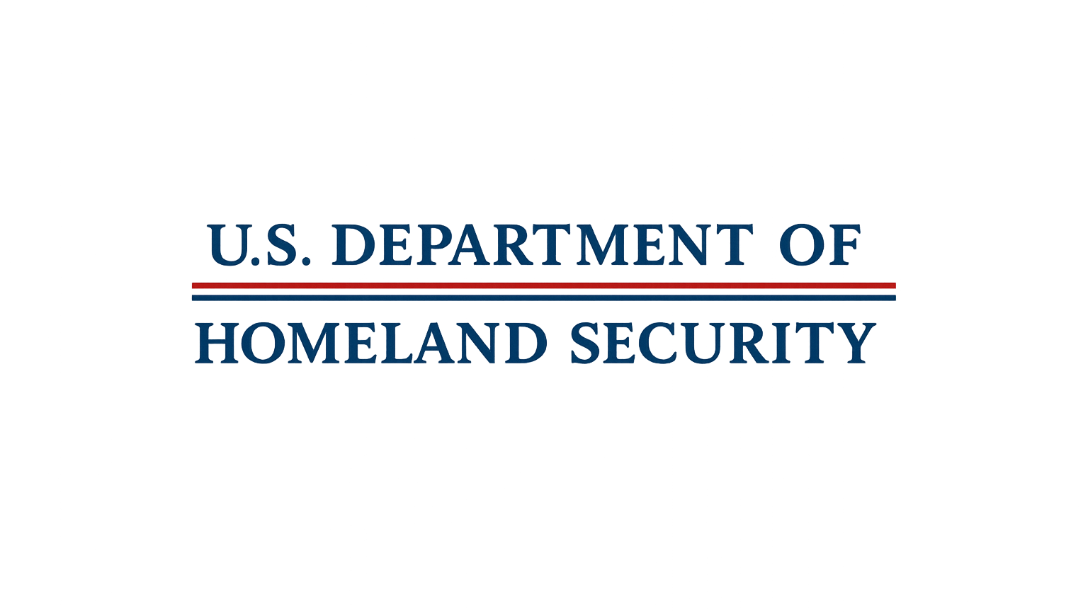 US DEPARTMENT OF HOMELAND SECURITY OF VRCのバナー