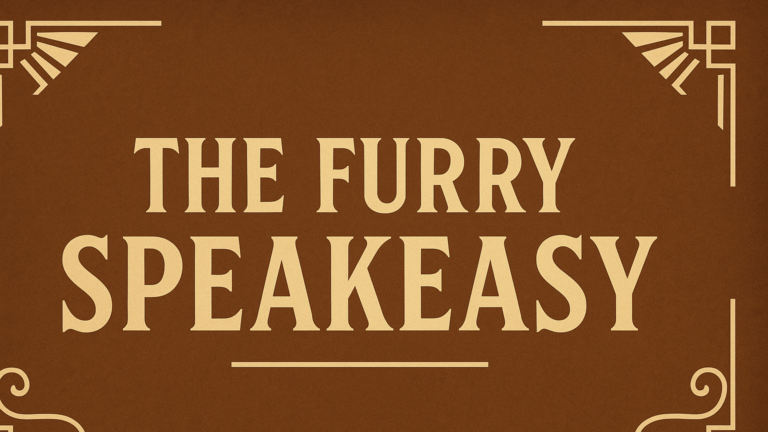 The Furry Speakeasyのバナー