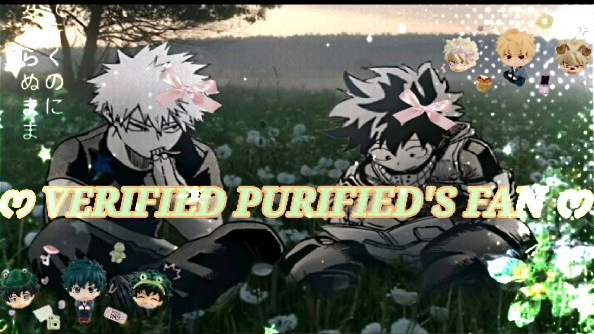 Purified's fansのバナー