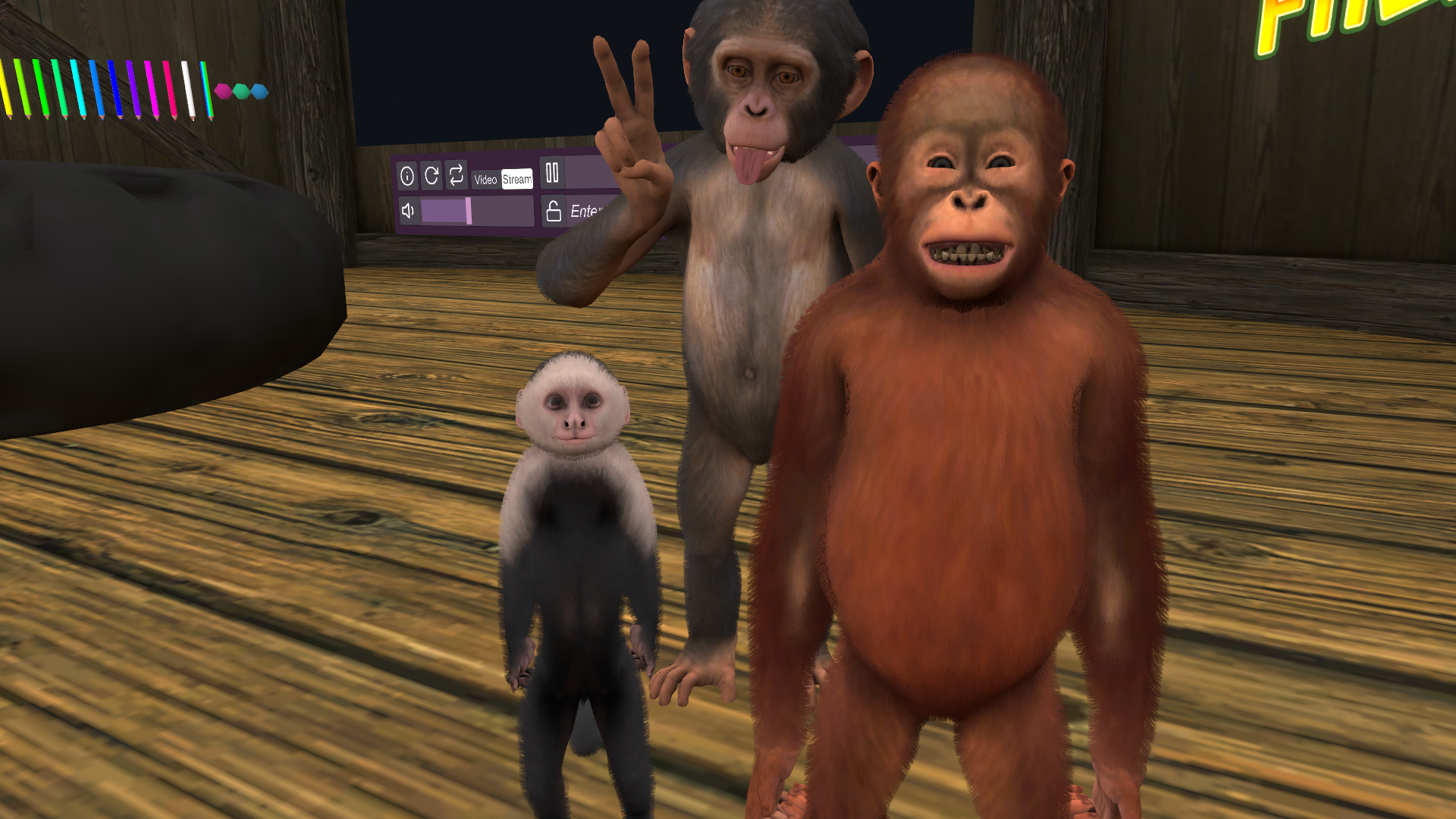 The trio