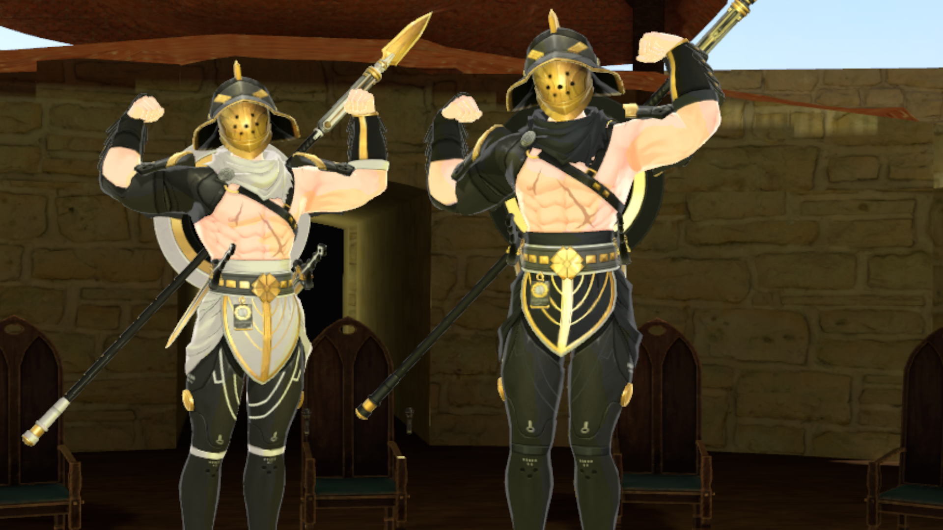 The gladiators of Marianaのバナー