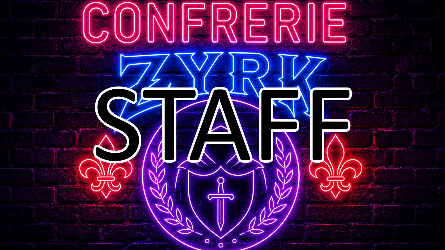 la confrérie des zyrk staffのバナー