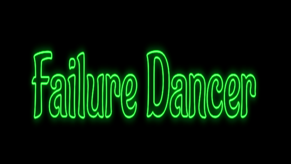 failure of a dancerのバナー