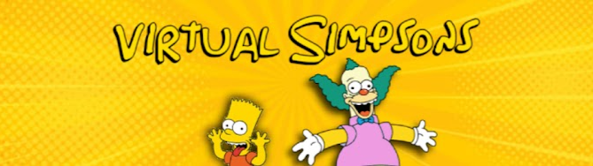 Virtual Simpsonsのバナー