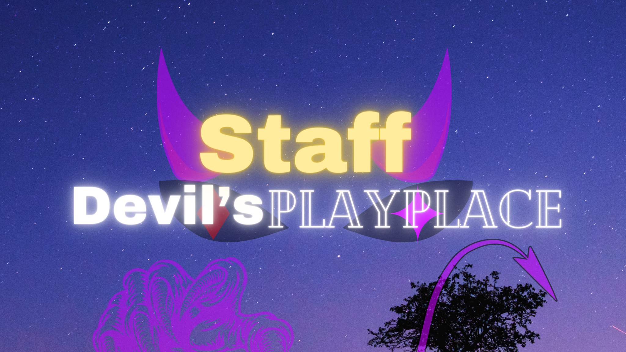 Devil's PlayPlace Staffのバナー