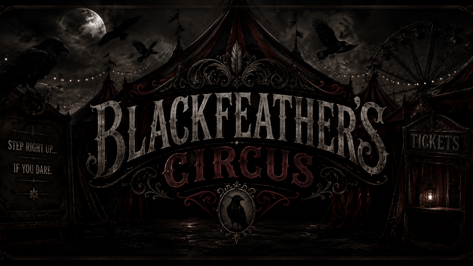 Blackfeather's Circusのバナー