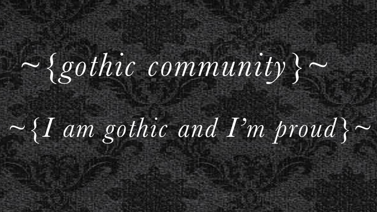 gothics ghoul club Communityのバナー
