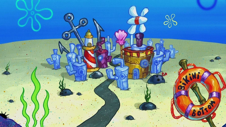 The bikini bottom societyのバナー