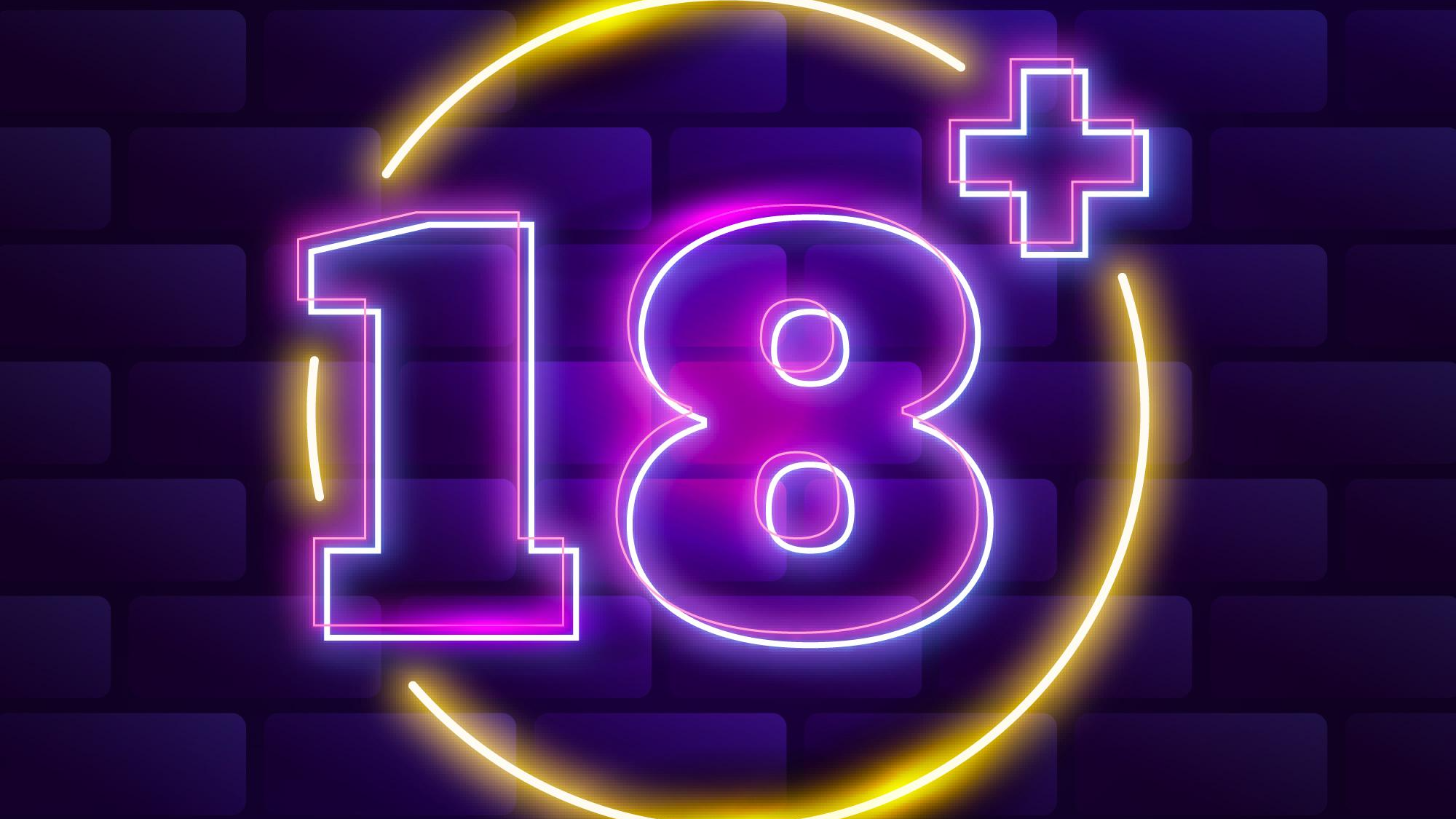 Over 18 Gamingのバナー