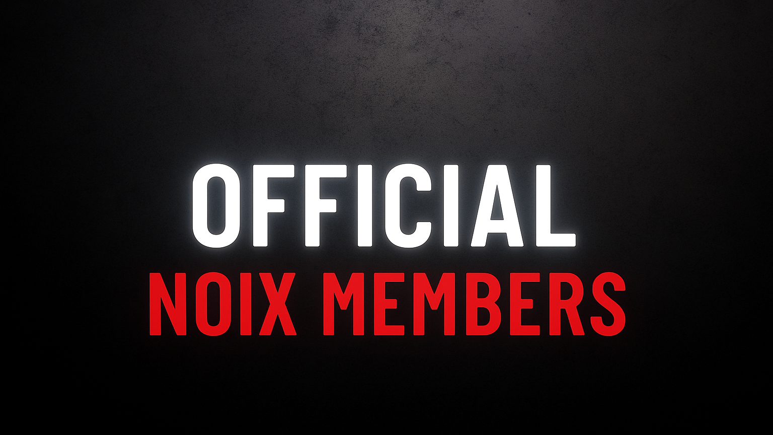 Official NOIX Membersのバナー