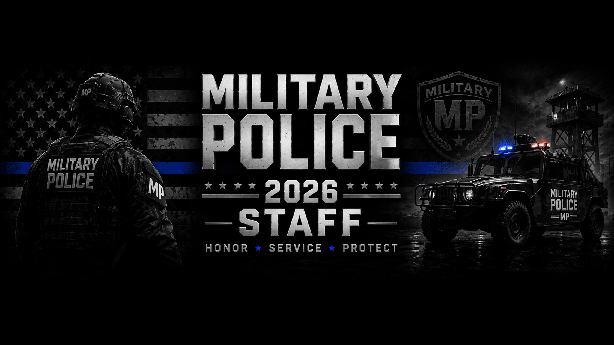 MP STAFF OF THE UNITED STATES MILITARY OF 2026のバナー