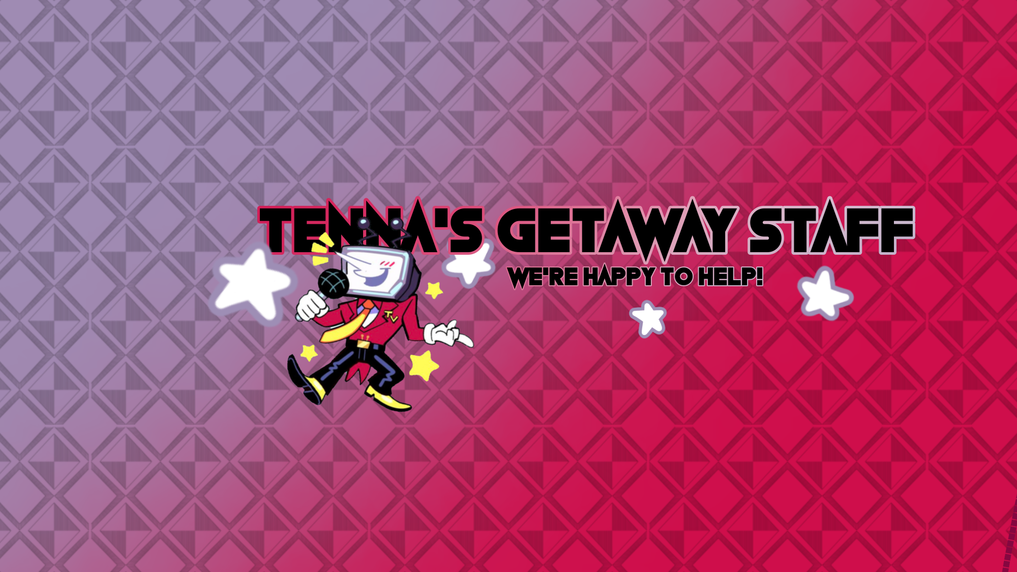 Tenna's Getaway Staffのバナー