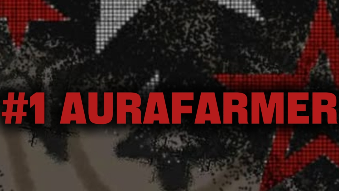 Number one aurafarmerのバナー