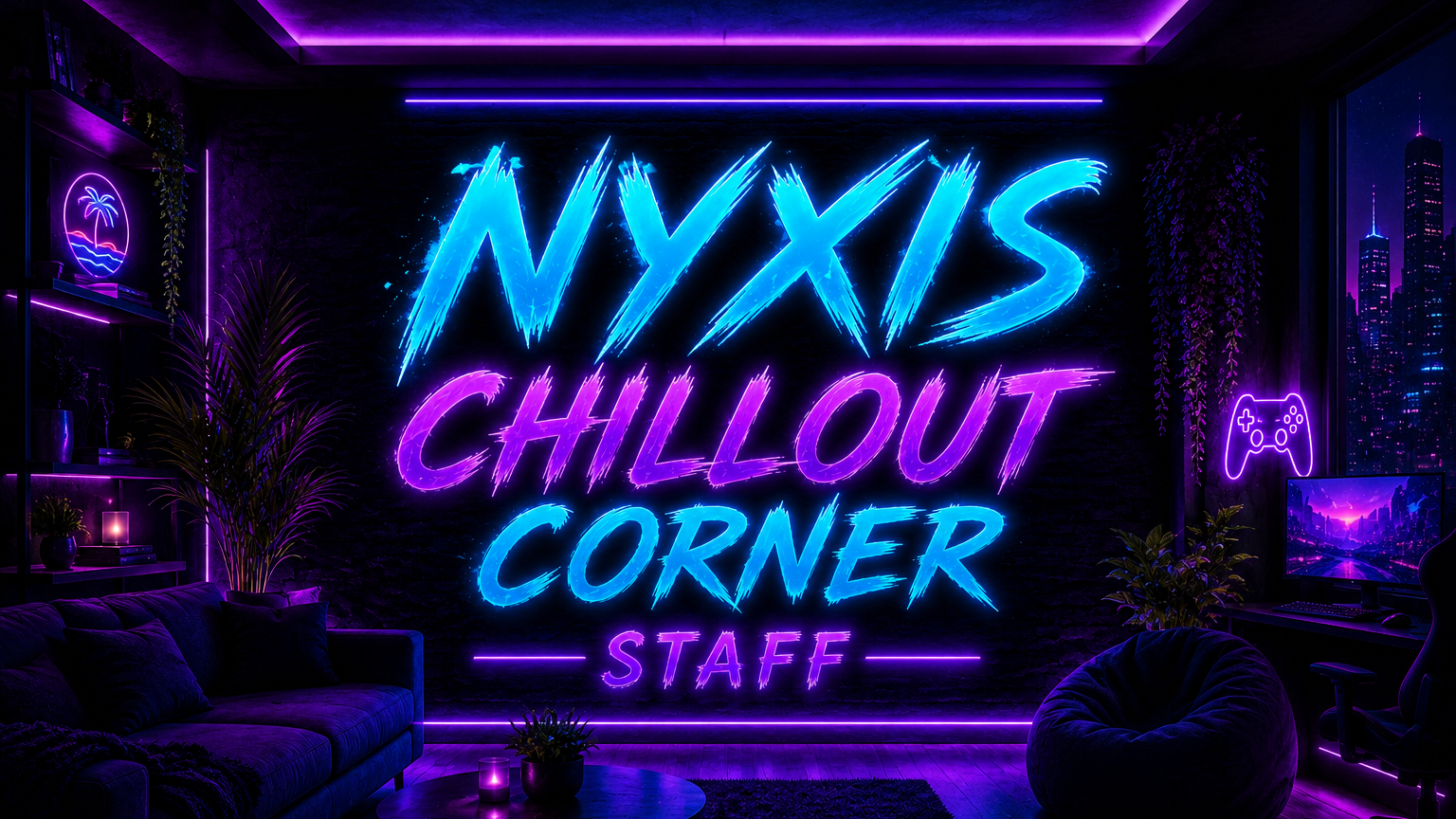 Nyxis chill out staff