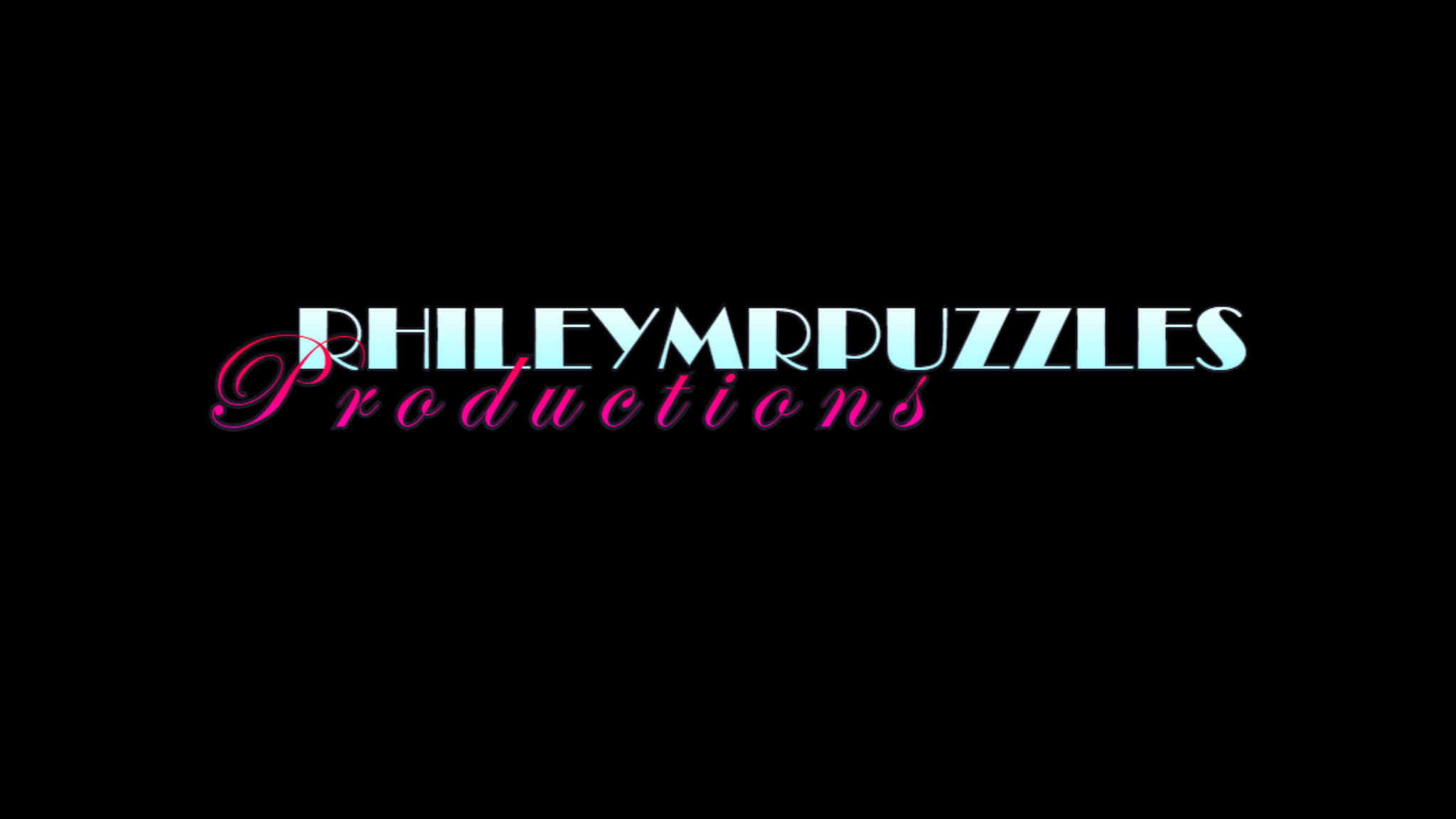 RhileyMrPuzzles PRODUCTIONSのバナー