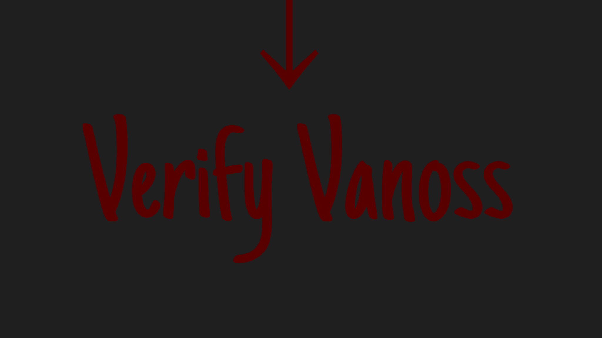 Verified vanossのバナー