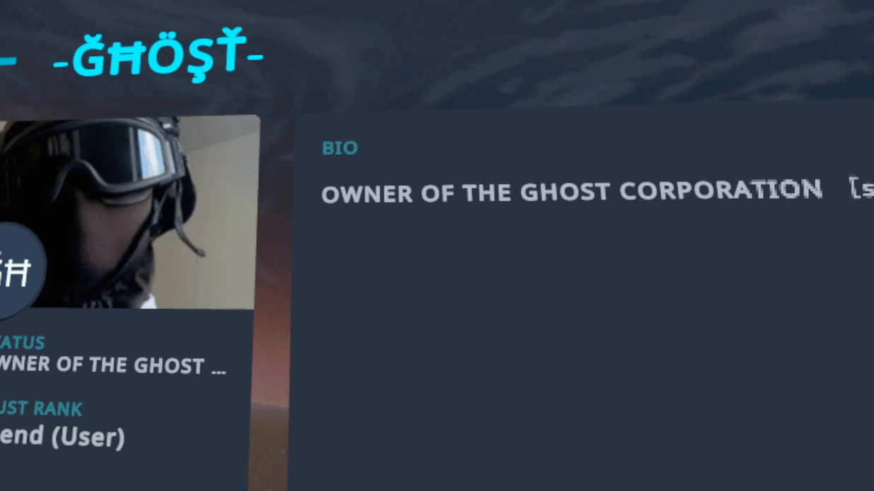GHOST is a neoのバナー