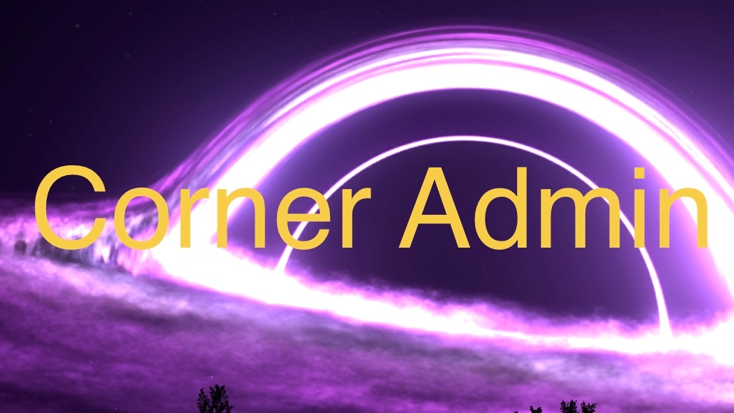 Corner Adminsのバナー