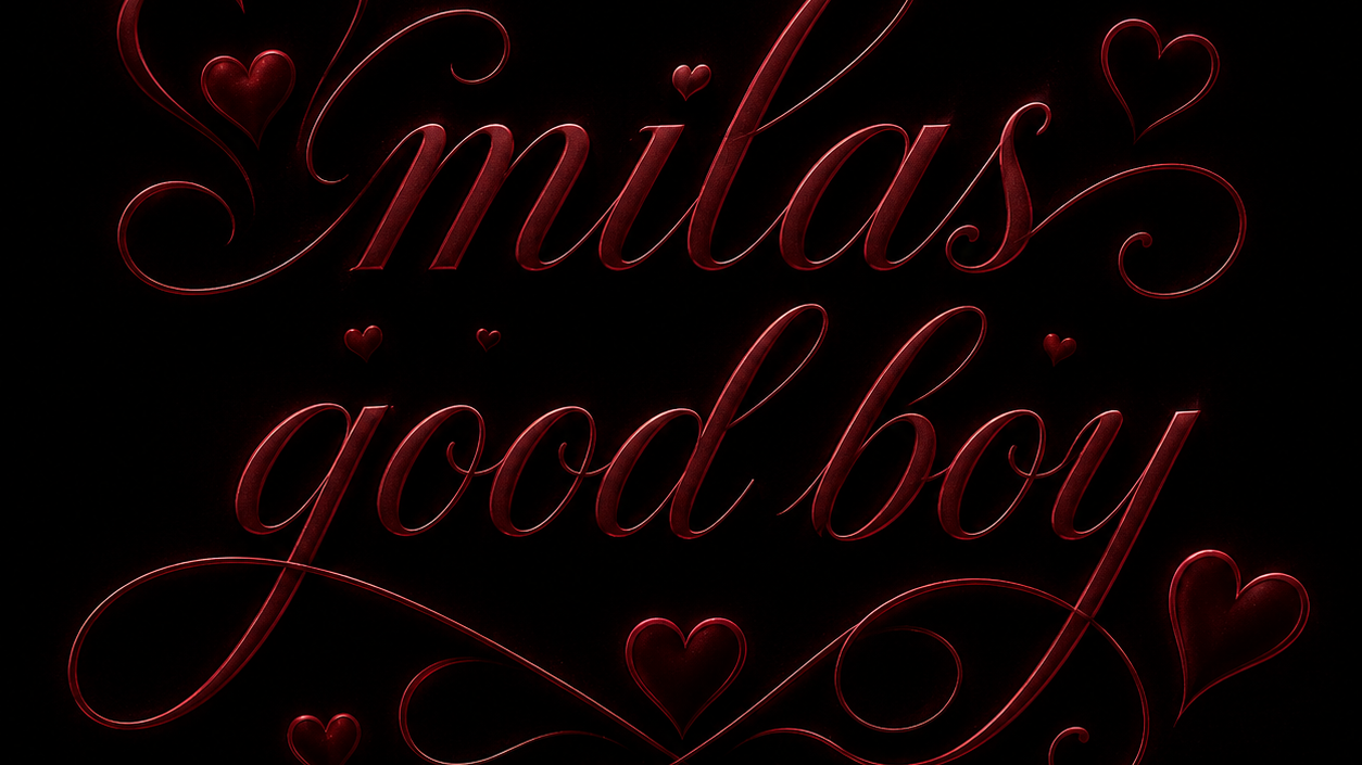 MILAS good boyのバナー
