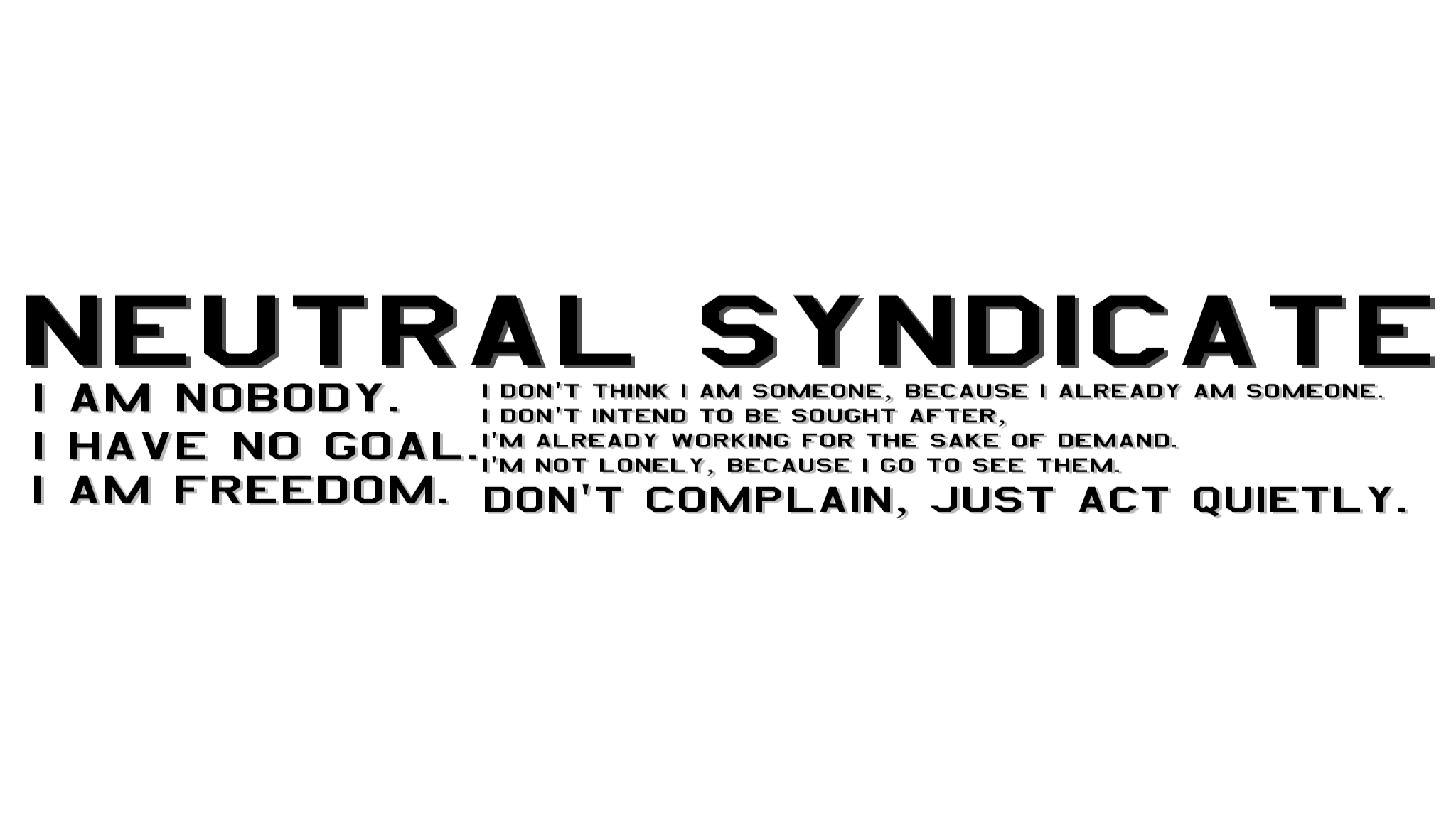 Neutral Syndicateのバナー